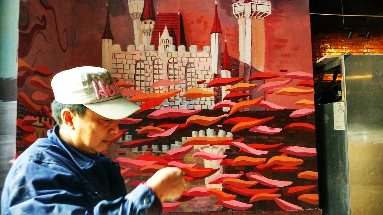 杰克牛排——墙绘