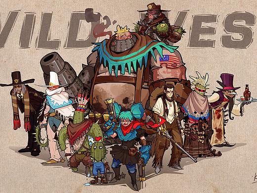 The challenge of Artstation ——“WILD WEST”