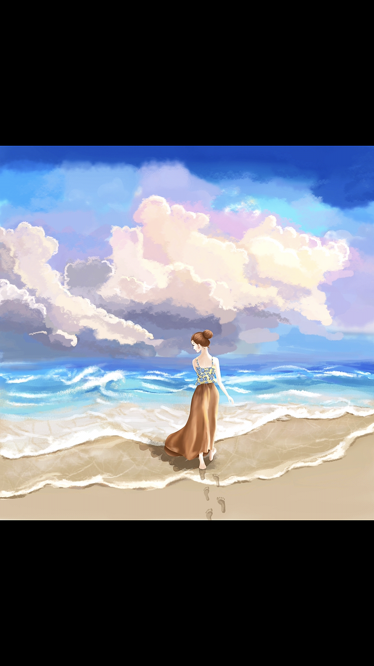 夏天的风海边度假（图ZMjM2MjIxMTU2） - 创作习作 - 站酷设计师祖儿0912原创素材 - 站酷ZCOOL