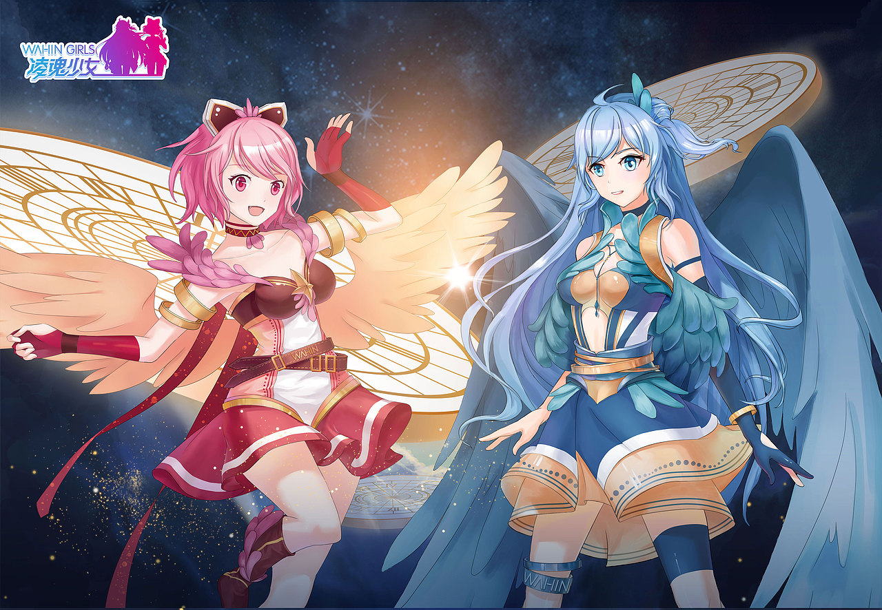 凌魂少女-羽族人物设计