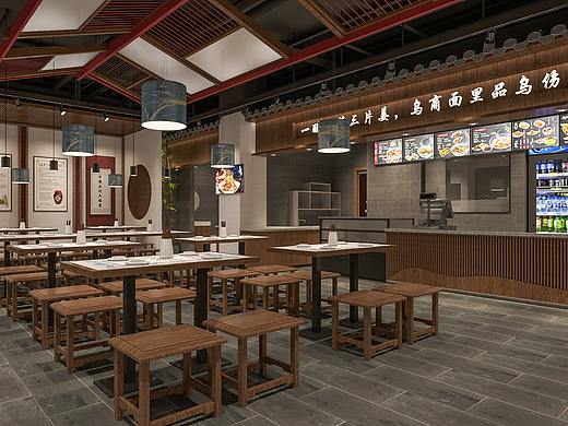 烏商面館東陽店（個人主頁-ZNTA0OTUwMDA=） - 家裝設計 - 站酷設計師小四月design原創(chuàng)素材 - 站酷ZCOOL