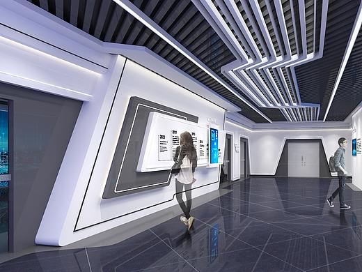科技展廳，數(shù)據(jù)展廳（個人主頁-ZNTQ1MzM0MzI=） - 展陳設(shè)計 - 站酷設(shè)計師hhs15817213907原創(chuàng)素材 - 站酷ZCOOL