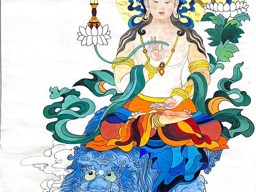 我画的菩萨们