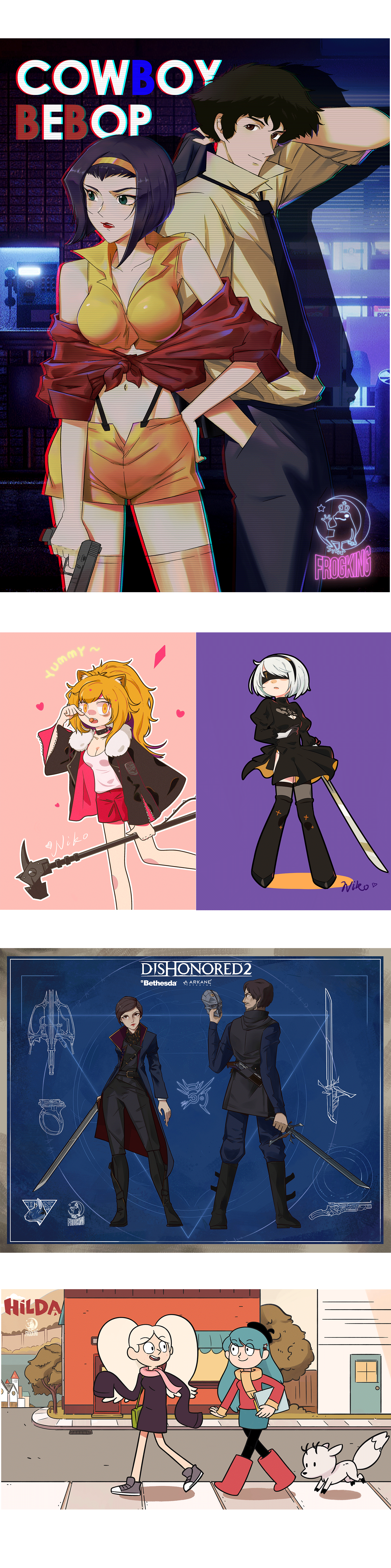 2019练习和商稿合集