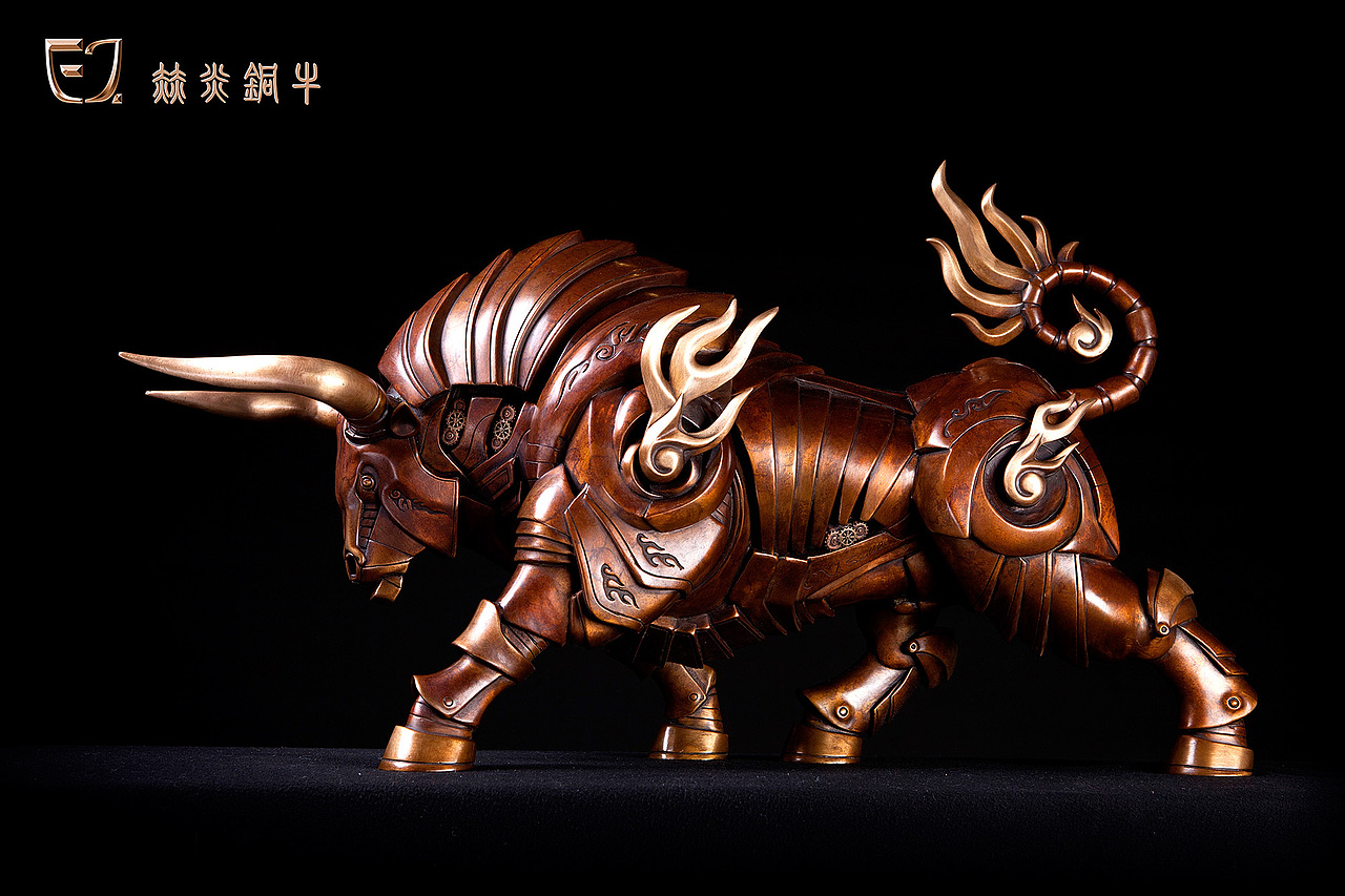 【赫炎铜牛】(图ZODExODQxOTY=) - 工艺品设计 - 站酷设计师胡狼原创素材 - 站酷ZCOOL