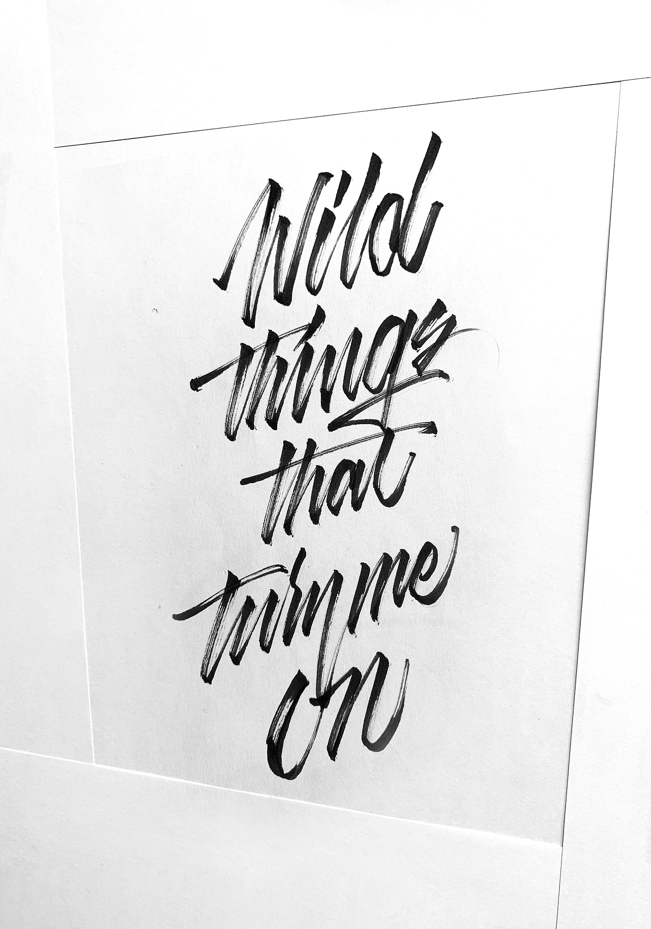 calligraphyxlettering手写字体