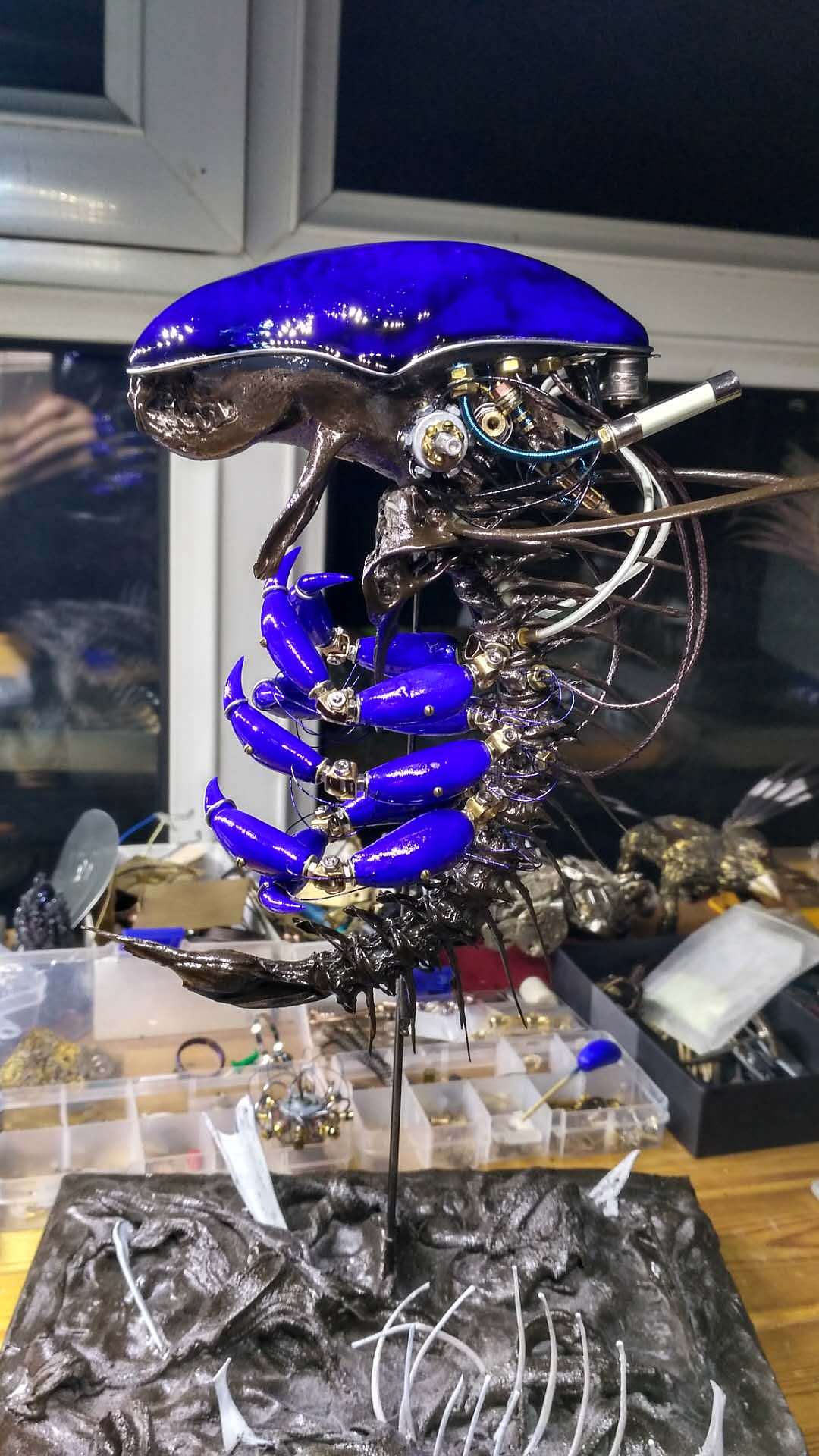 蒸汽朋克机械异形龙械堂作品