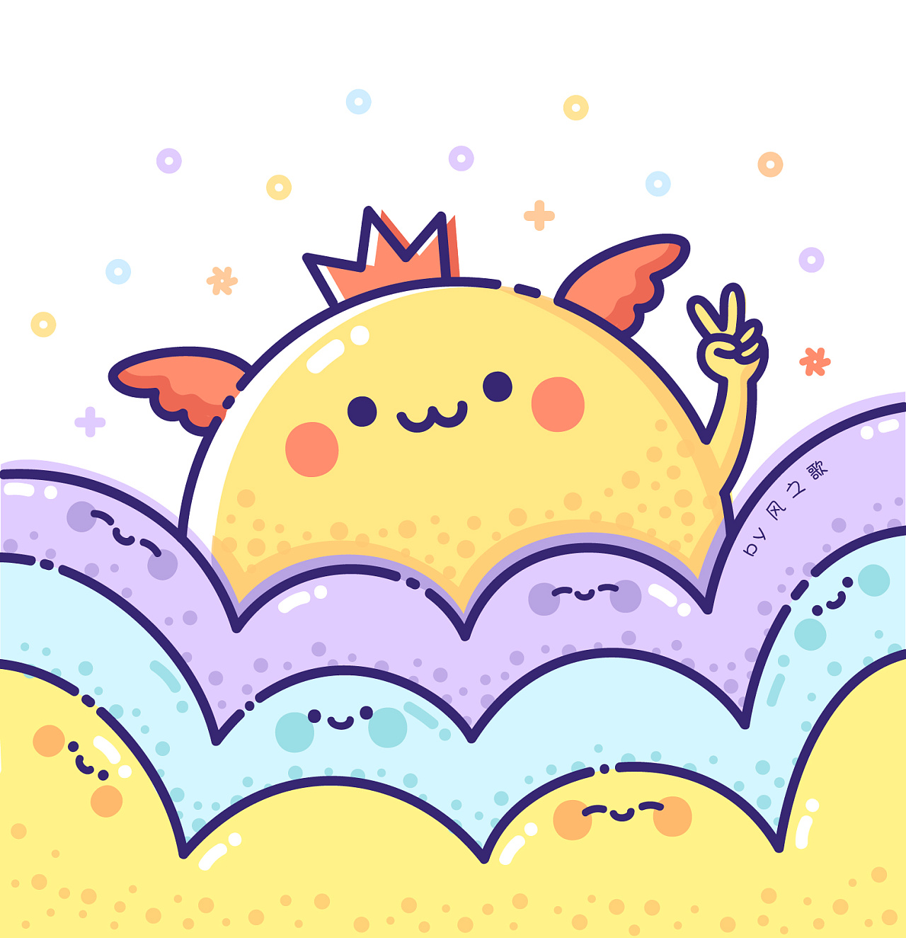 第一次尝试这种mbe风格,感觉这种风格挺