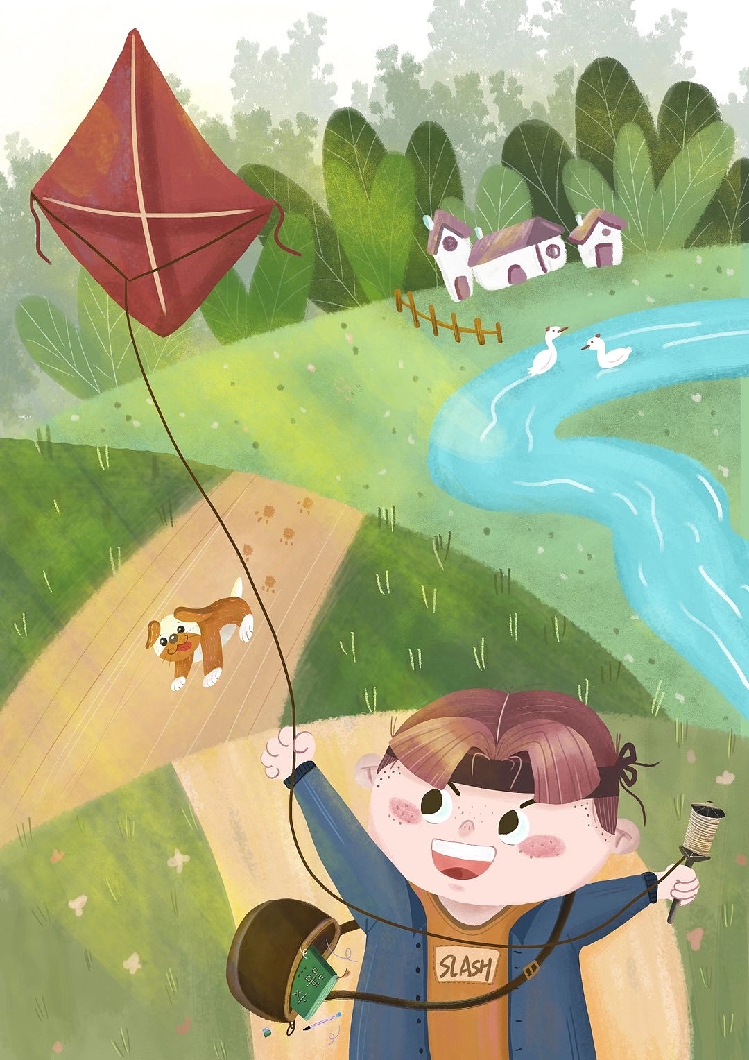 酷奇的历险（图ZMjMwNTE3MzI0） - 绘本 - 站酷设计师梦子孩小原创素材 - 站酷ZCOOL