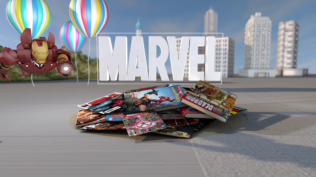 漫威ID演绎（图ZOTU3MzI1MTI=） - Motion Graphic - 站酷设计师该隐Allen原创素材 - 站酷ZCOOL