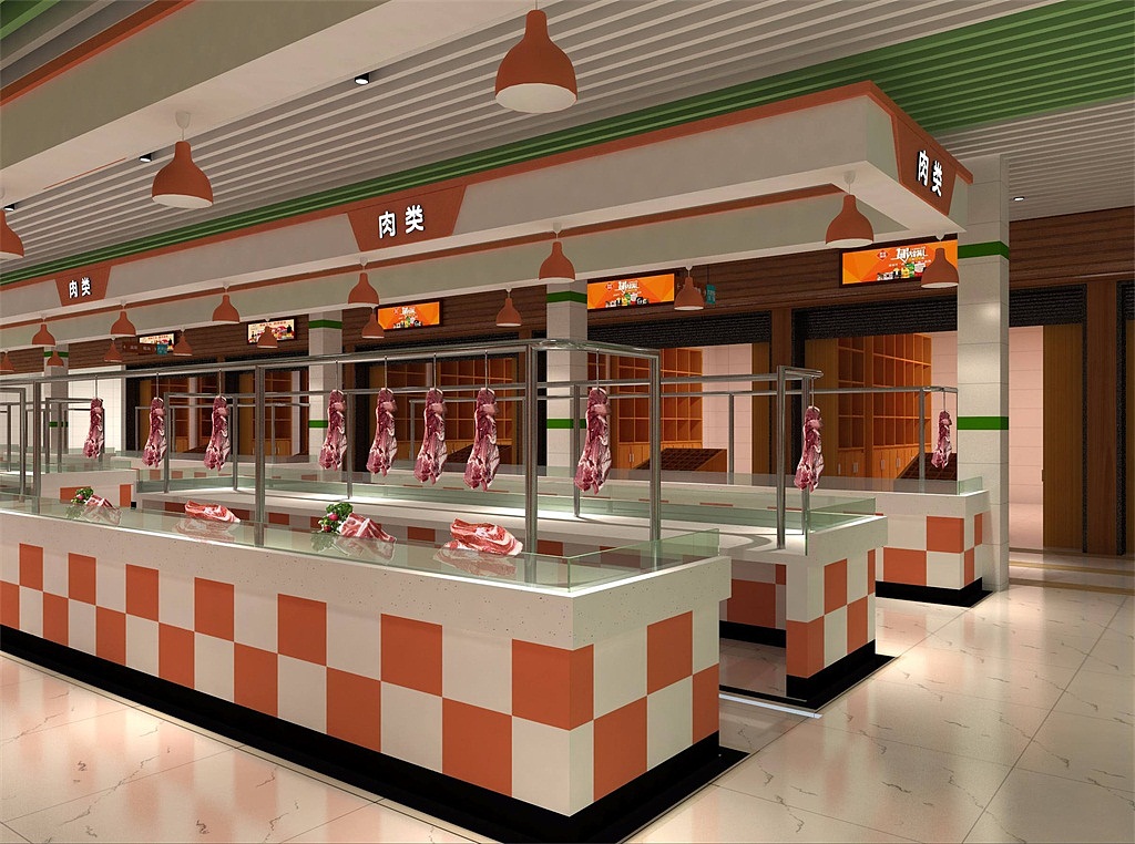 重庆农贸市场规划设计/生鲜超市整体规划/菜市场设计（图ZMTI4Mzg3ODY4） - 建筑设计 - 站酷设计师Z25346806原创素材 - 站酷ZCOOL