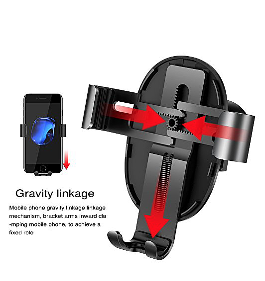 重力作用车载支架