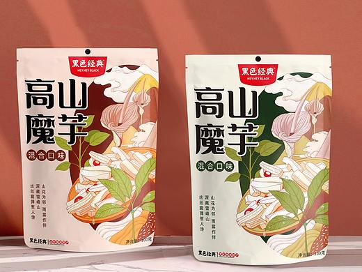 魔芋食品包装设计
