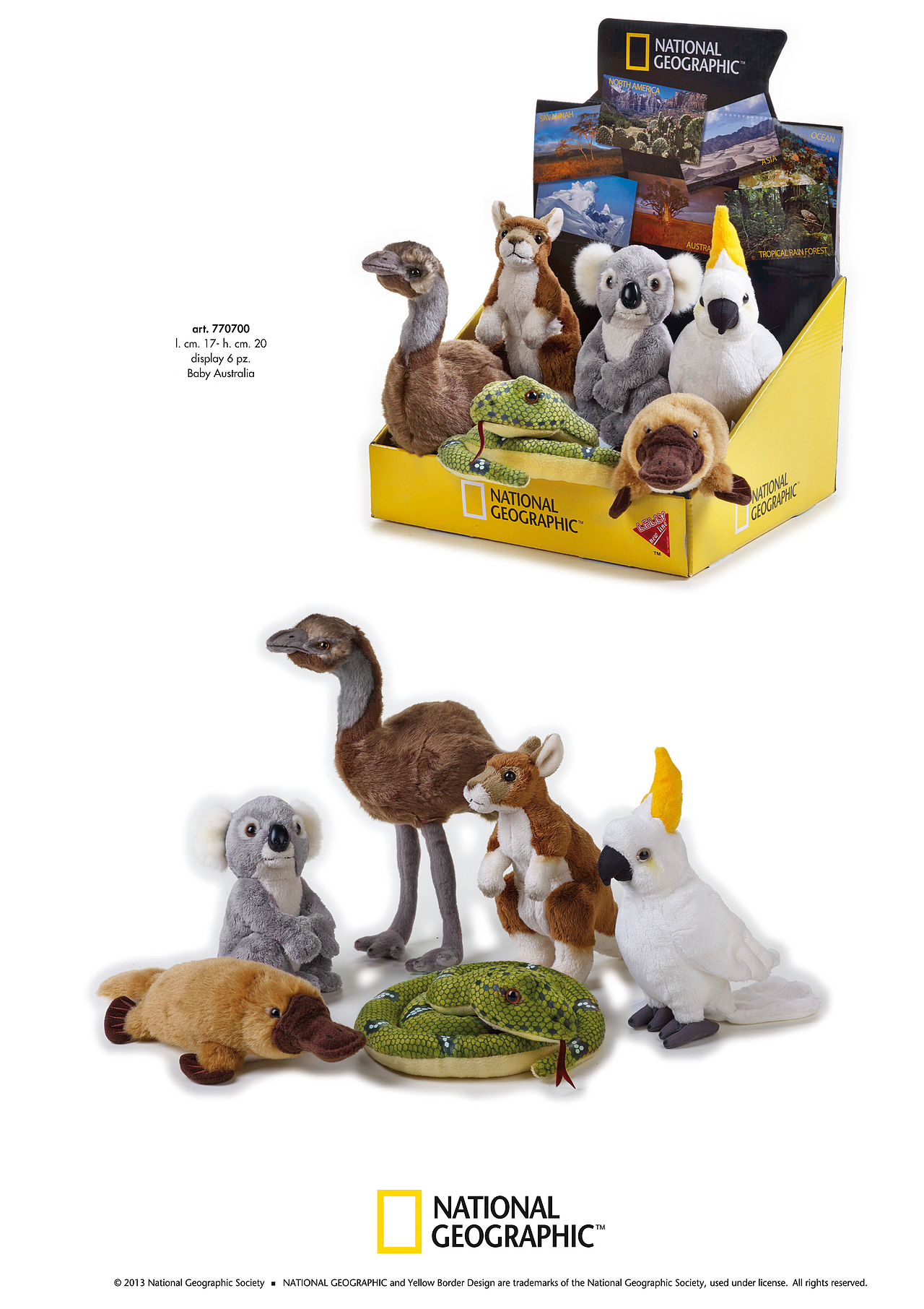 National Geographic 6英寸澳洲系列