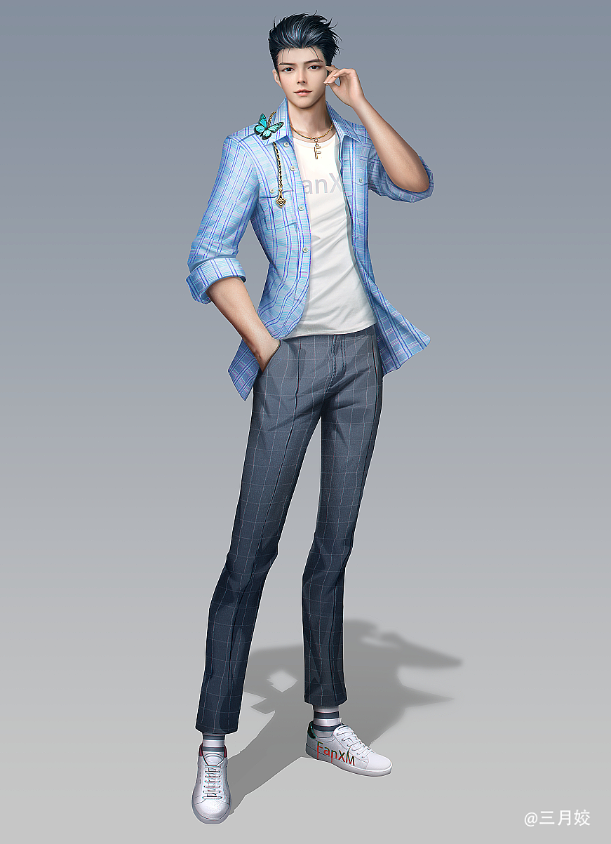 都市题材立绘套图（图ZMjUzMTA3Njcy） - 游戏原画 - 站酷设计师三月姣原创素材 - 站酷ZCOOL