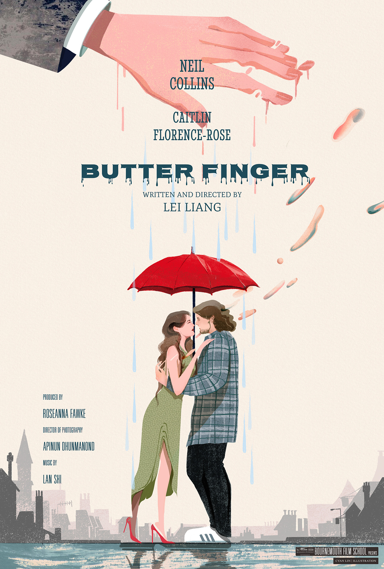 Butter Finger, Movie poster, 2021