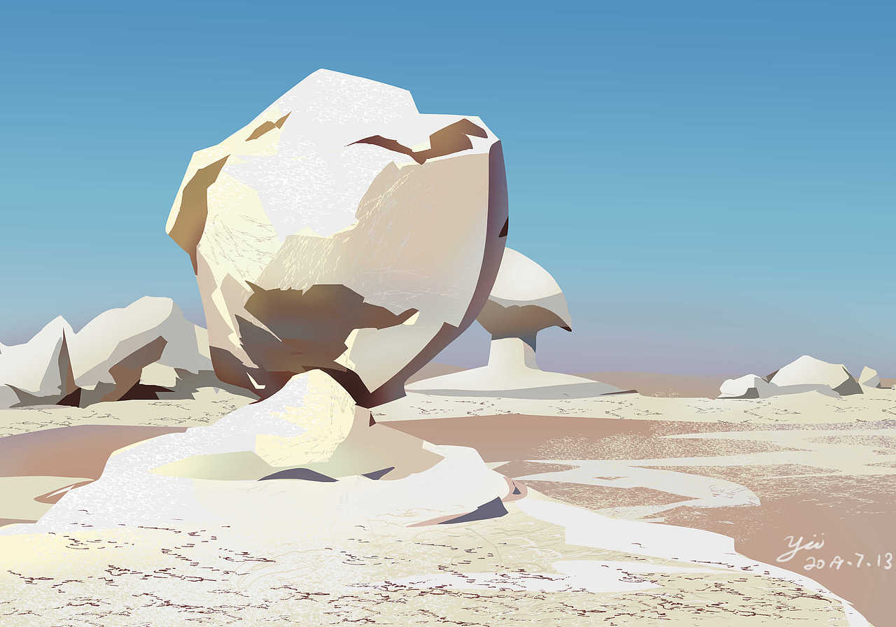 2019年7月色彩速写