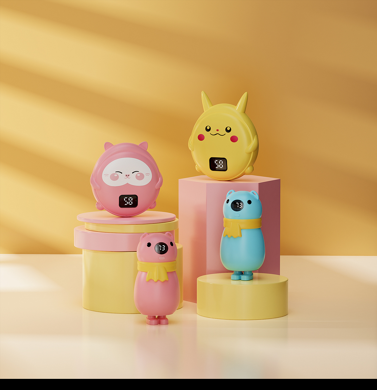 11月份写实渲染（原生液、暖手宝、支架、平板套）