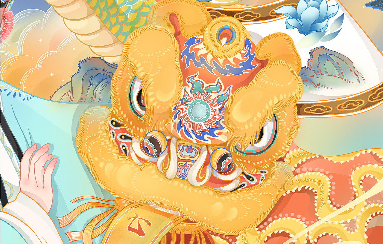 国粹 | 国风插画（图ZMTc4OTQzMTAw） - 创作习作 - 站酷设计师麻吉利亚原创素材 - 站酷ZCOOL