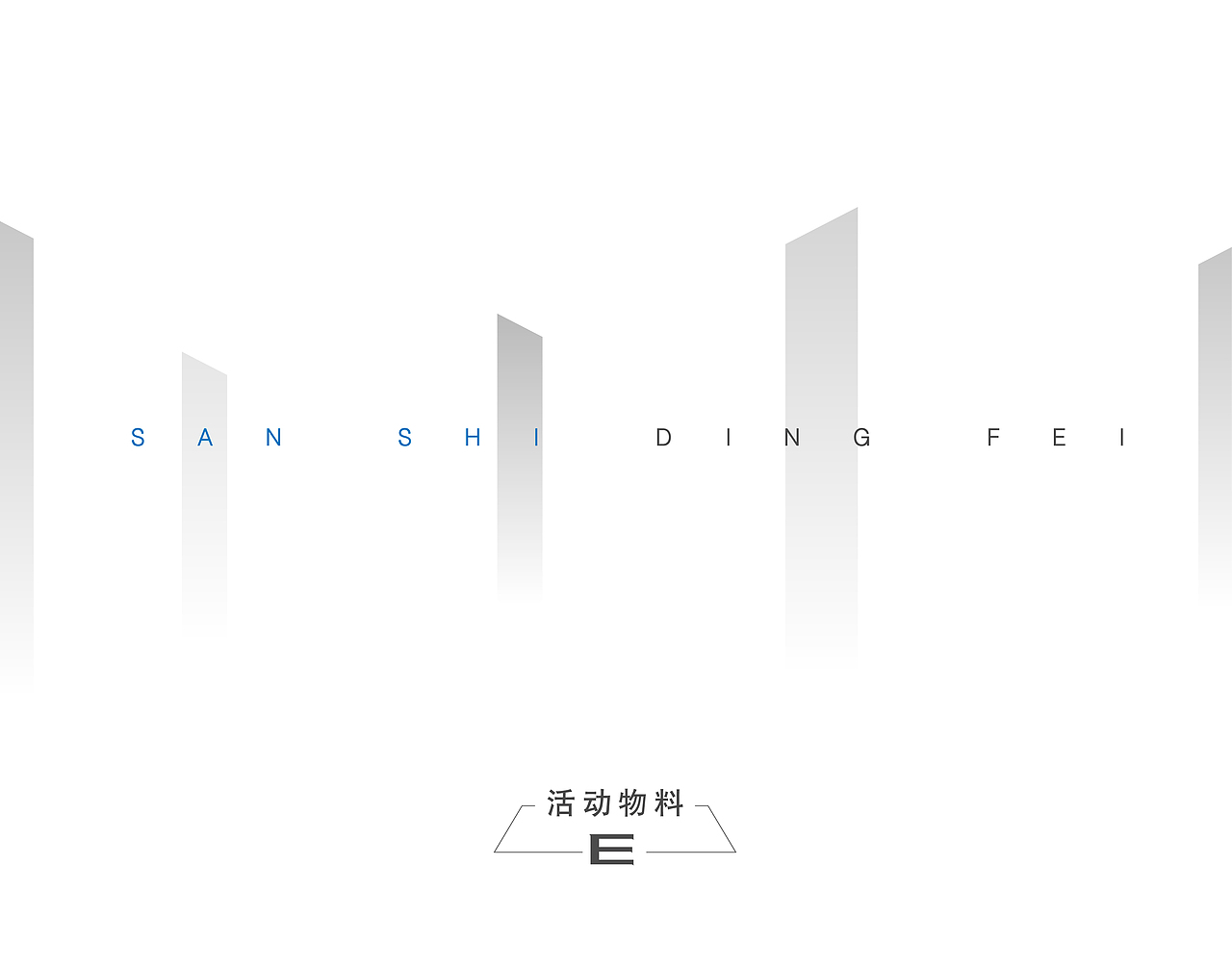 品牌设计 叁师定非VI