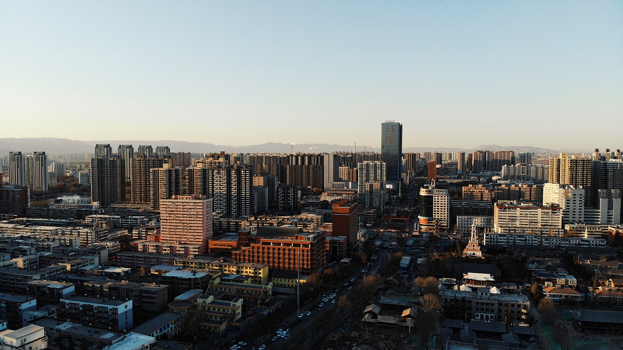 太原航拍集（图ZMTQ5ODg4OTI0） - 风光摄影 - 站酷设计师llyyzzz原创素材 - 站酷ZCOOL