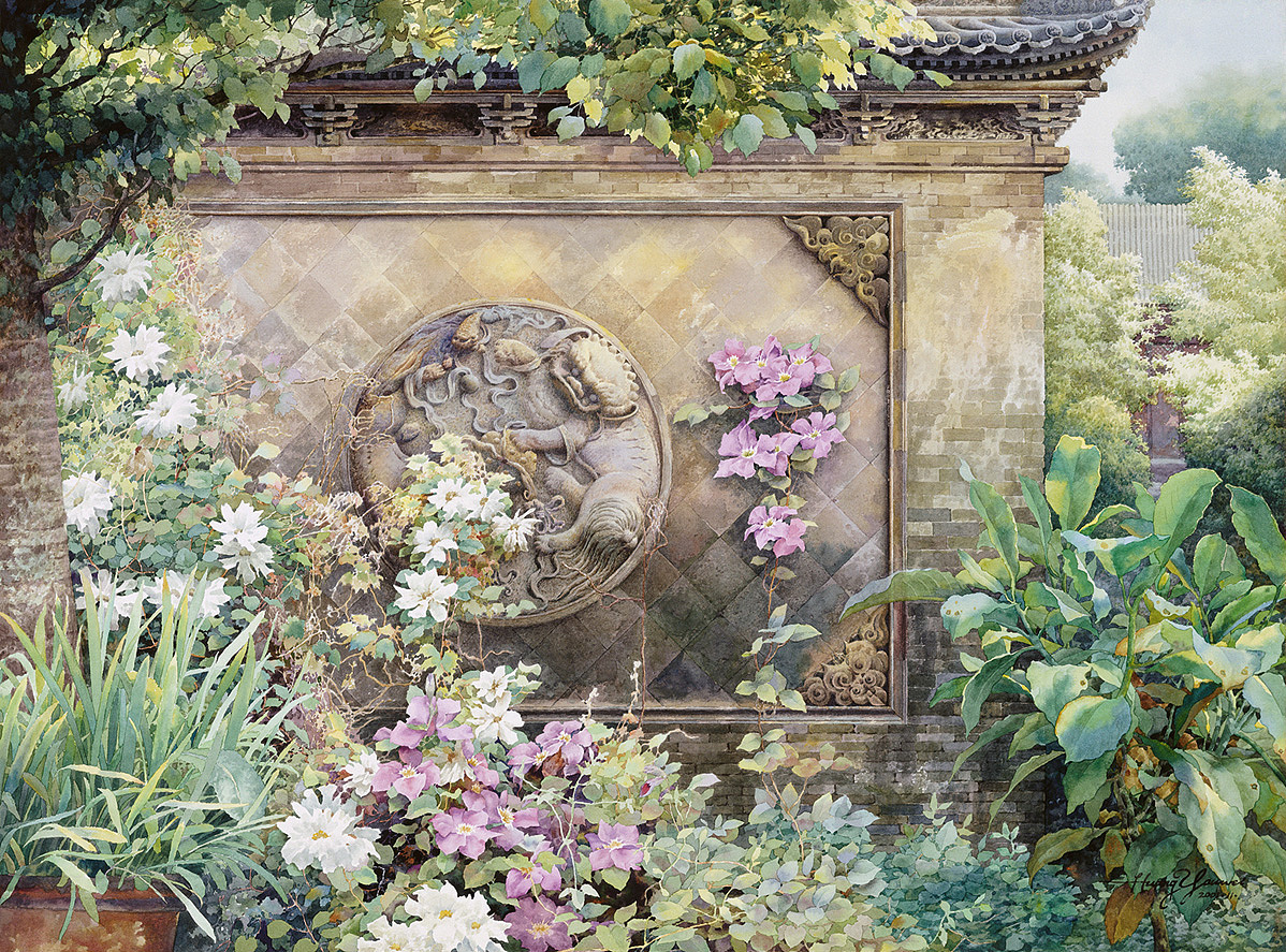 56张网上极少出现的北京胡同系列水彩作品集合(图ZMTAyMjA0MDky) - 绘画 - 站酷设计师黄有维水彩原创素材 - 站酷ZCOOL