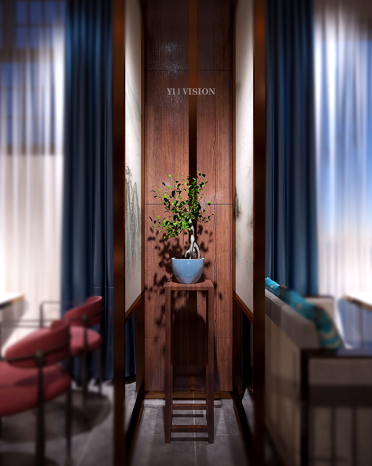 红颜·新中式·餐厅