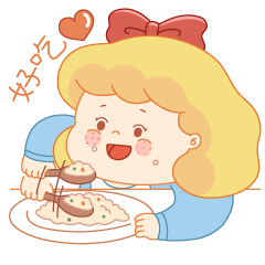 掐肉肉的团子表情包