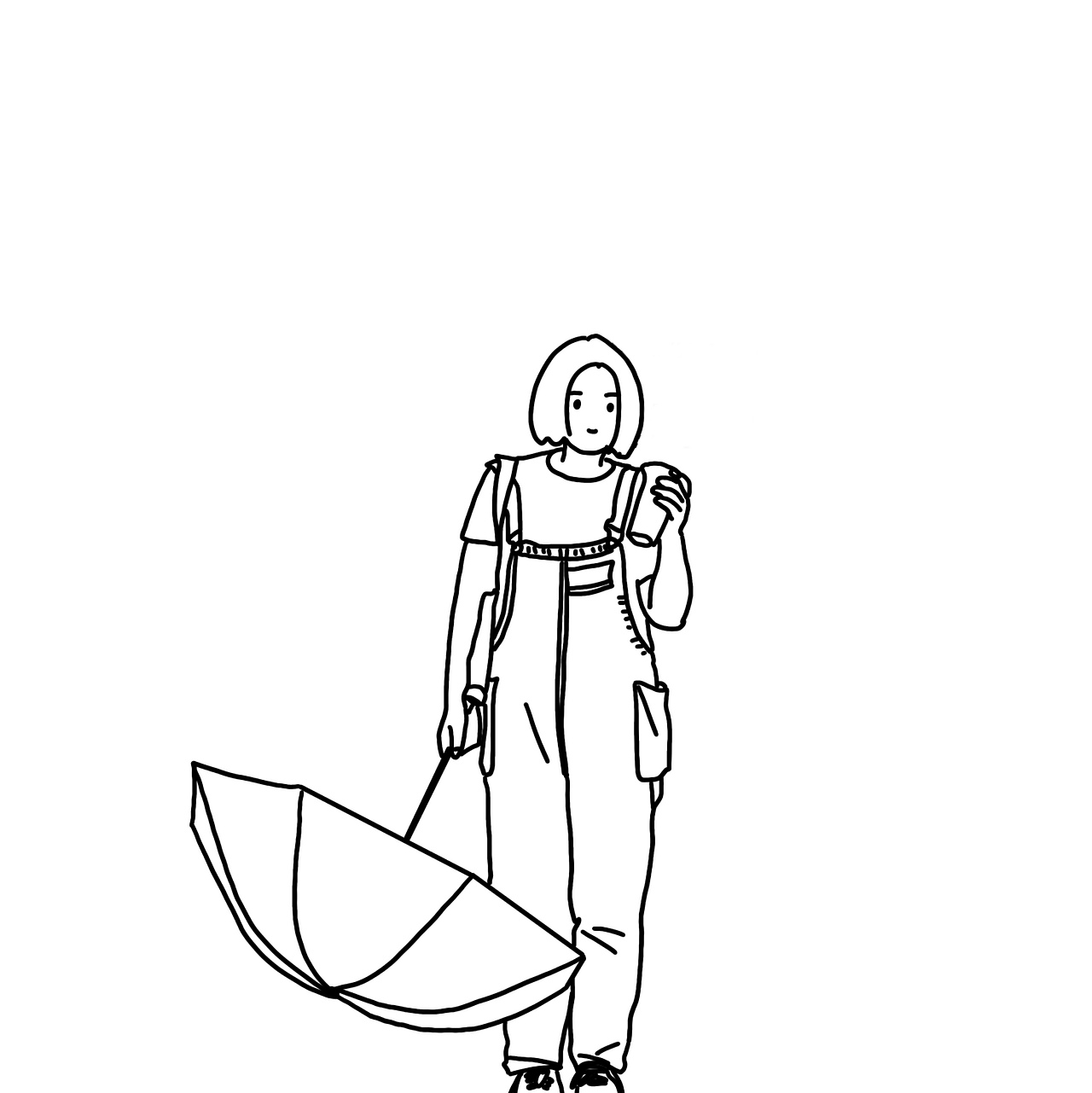 简约的线条插画（图ZMTY0NTA0Mzg4） - 创作习作 - 站酷设计师画画的秋茶原创素材 - 站酷ZCOOL