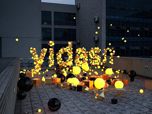 C4D3维场景合成