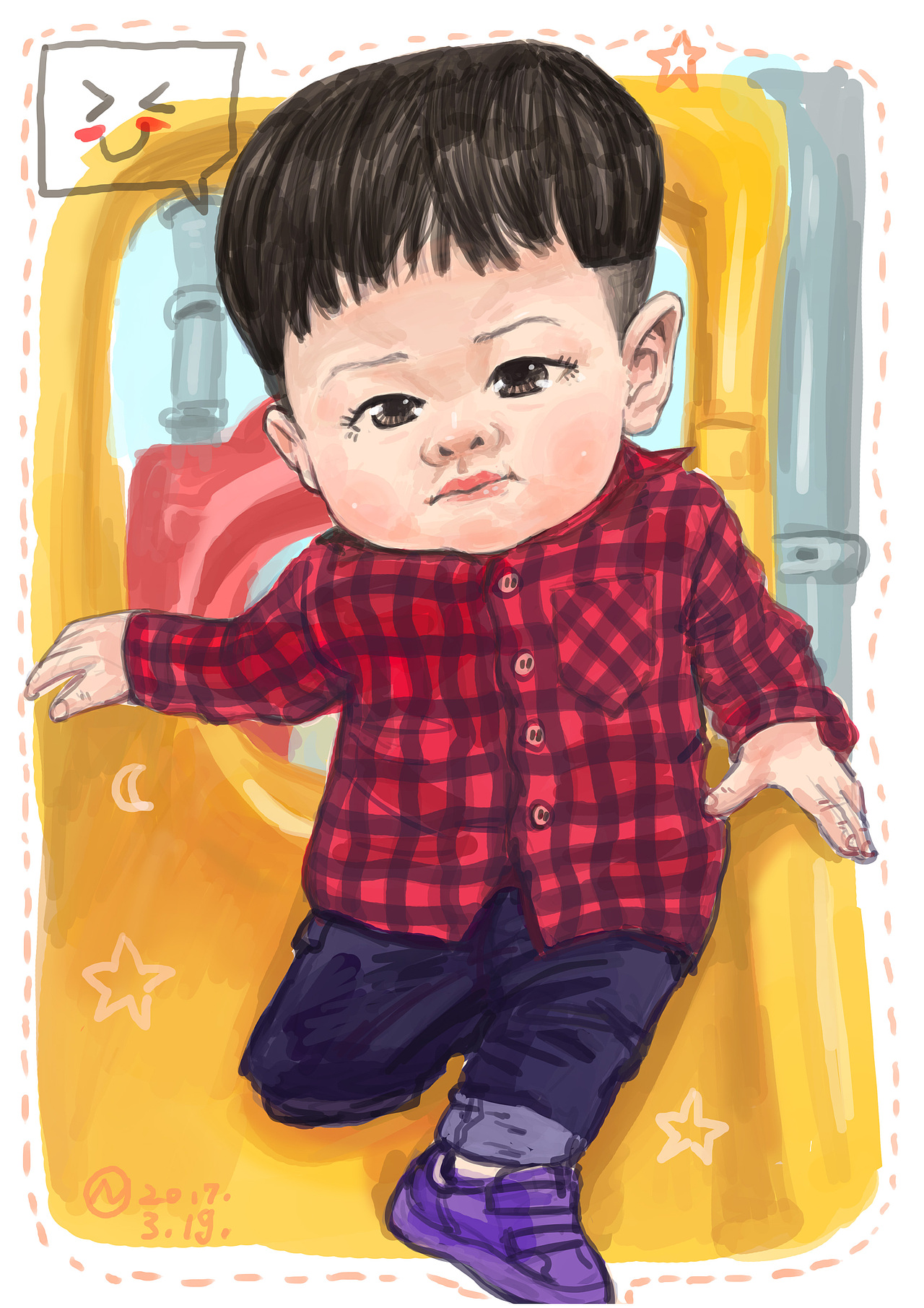 小头像（图ZOTAzNjg4NjA=） - 商业插画 - 站酷设计师niceler原创素材 - 站酷ZCOOL