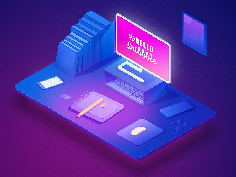 工作臺(tái)（圖ZOTIxMzMzNjg=） - 藝術(shù)插畫 - 站酷設(shè)計(jì)師興奮劑原創(chuàng)素材 - 站酷ZCOOL