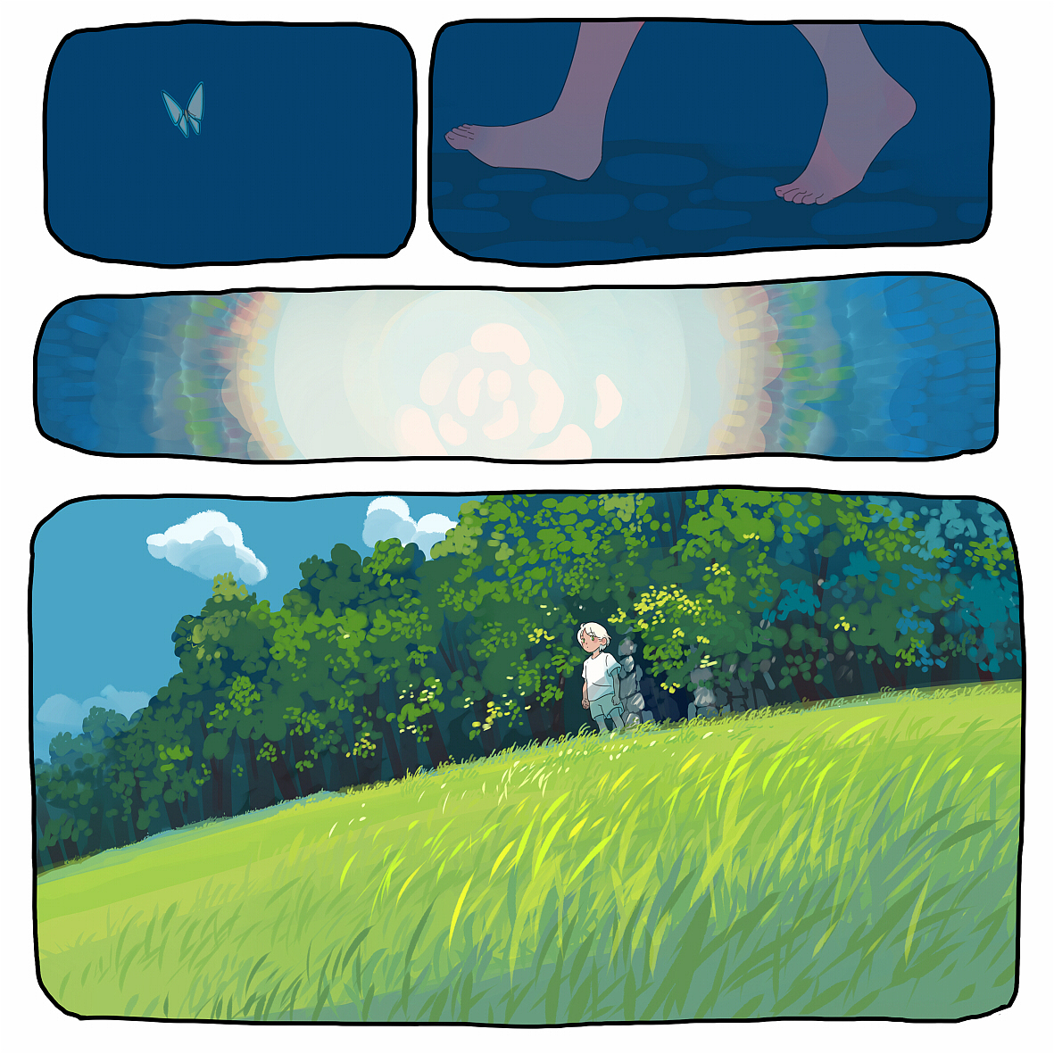 寻夏（图ZMTY1MDc5NzAw） - 绘本 - 站酷设计师邦乔彦原创素材 - 站酷ZCOOL