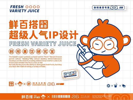 （鲜百搭）元气果茶、品牌全案设计升级