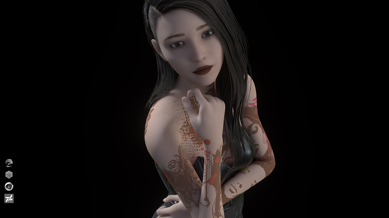 C4D Redshift 角色渲染合集01