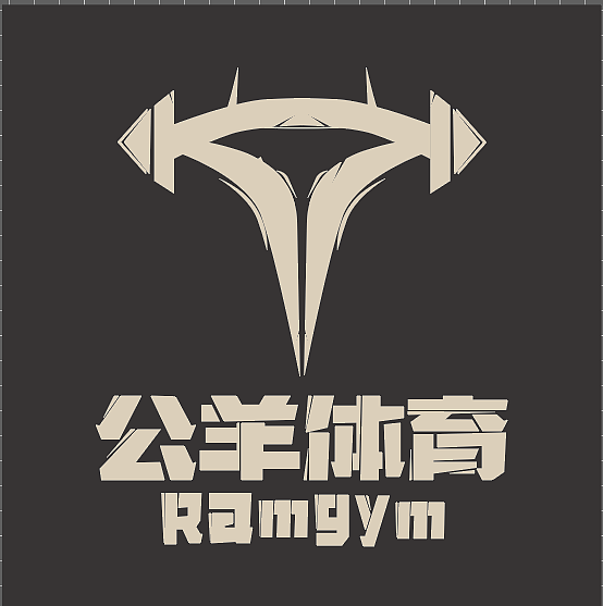 公羊体育健身俱乐部logo|平面|品牌|我给设计抹个蜜 - 原创作品