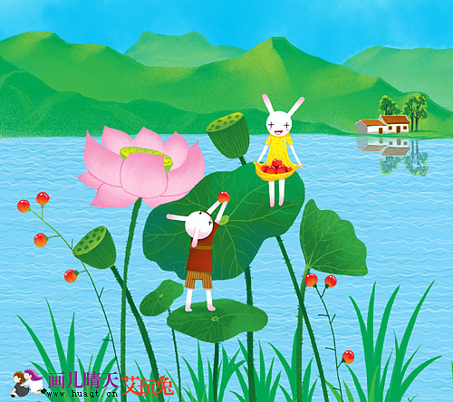 艾玩兔封面插画创作选登（图ZMzcyOTUwNA==） - 创作习作 - 站酷设计师画儿晴天原创素材 - 站酷ZCOOL