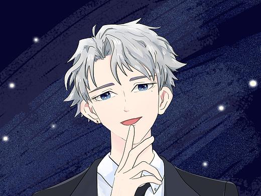 漫画头像（个人主页-ZNDQ2MTM2ODQ=） - 单幅漫画 - 站酷设计师桃七插画原创素材 - 站酷ZCOOL