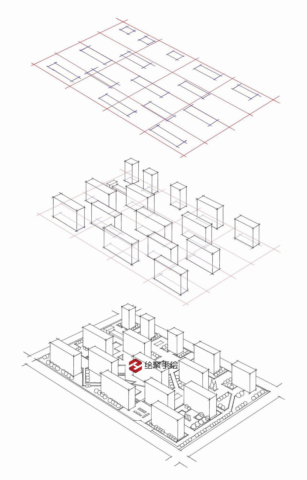 规划鸟瞰图（图ZMjc4NDI3Nzk2） - 其他空间 - 站酷设计师绘聚设计教育原创素材 - 站酷ZCOOL