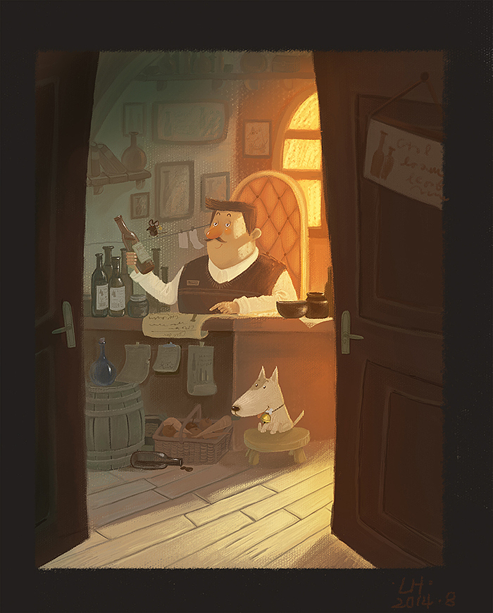 呵呵，这酒不错