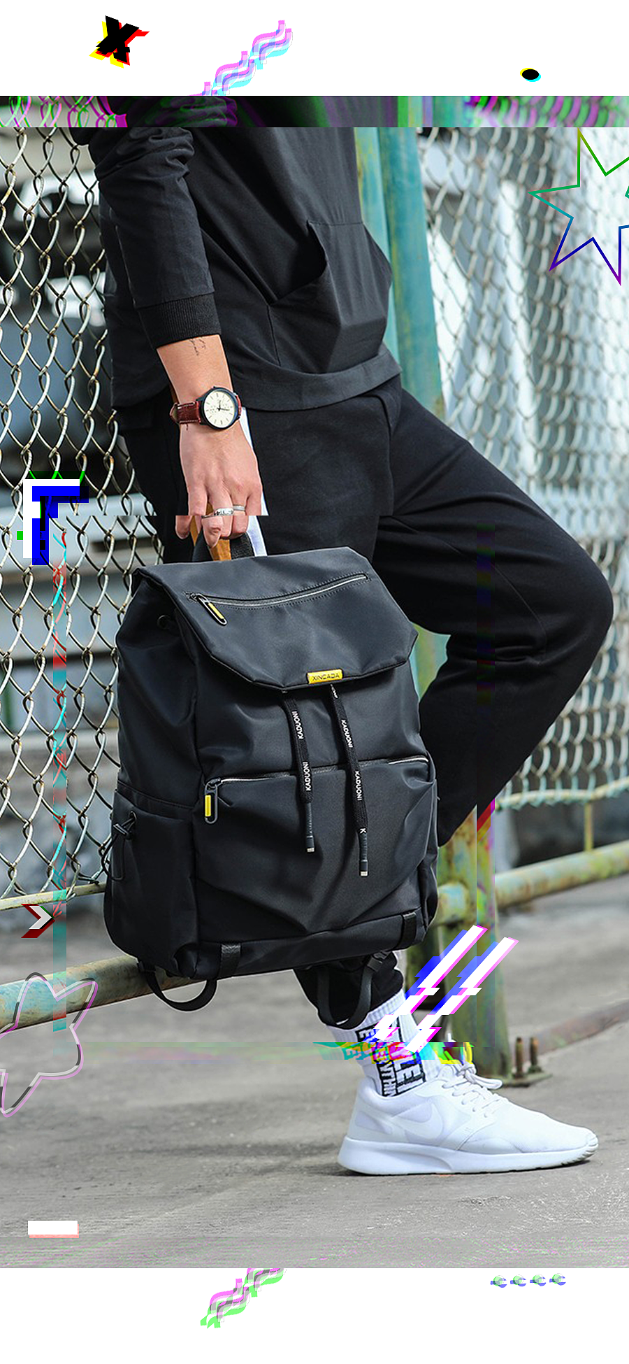 (故障风)亚马逊箱包产品排版--