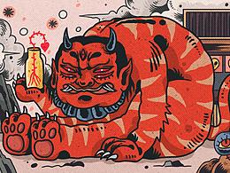 插画 