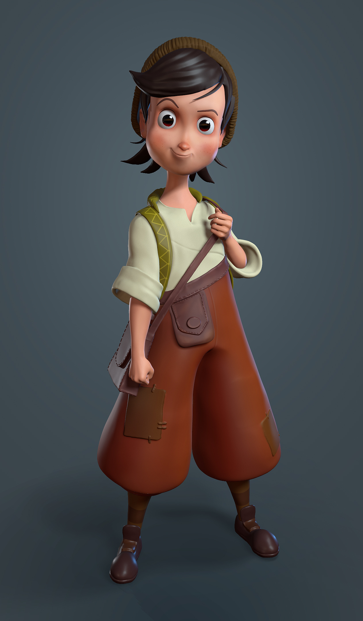 游戏3d角色建模学员作品展示