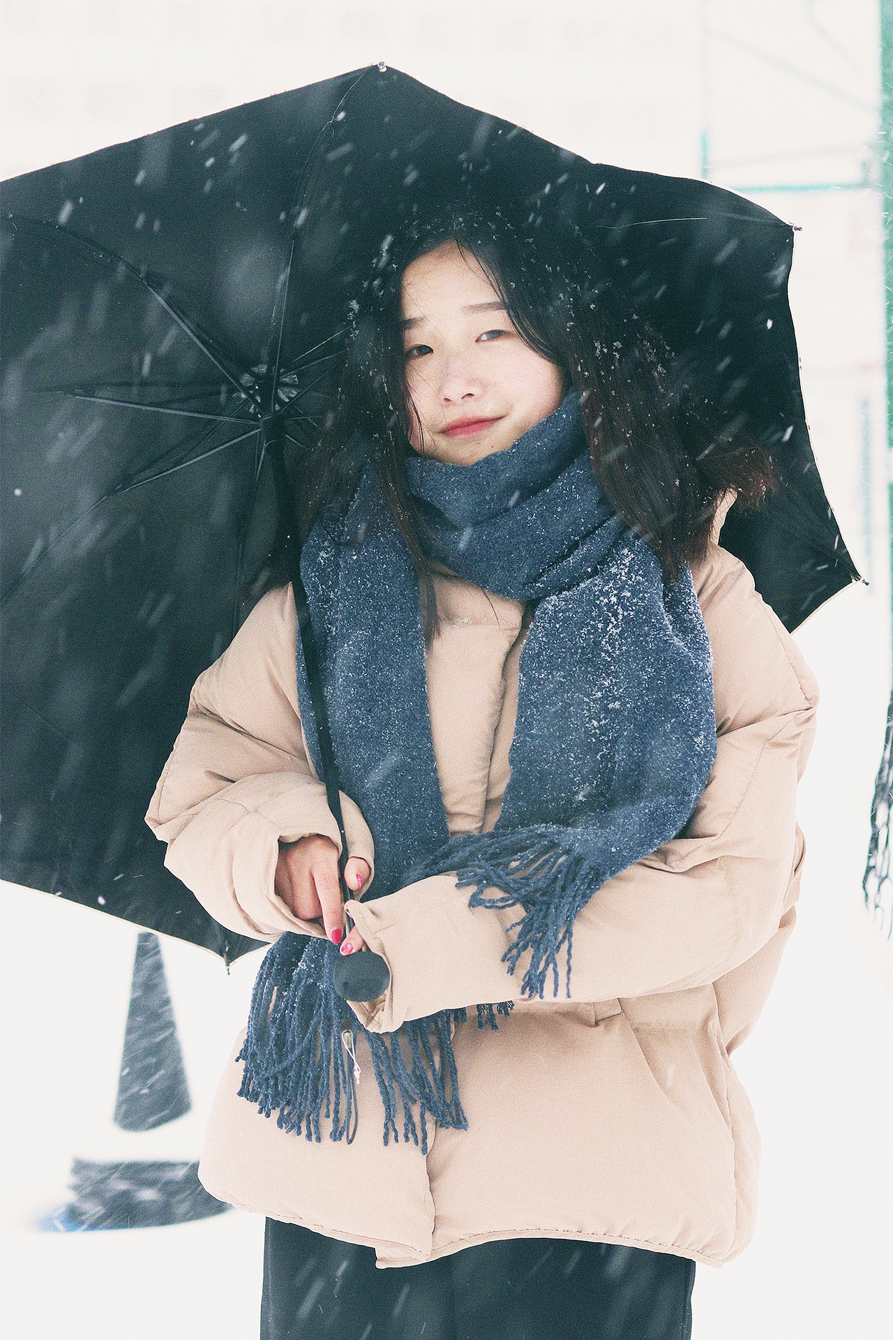 摄影 人像 初雪 练习 喜欢