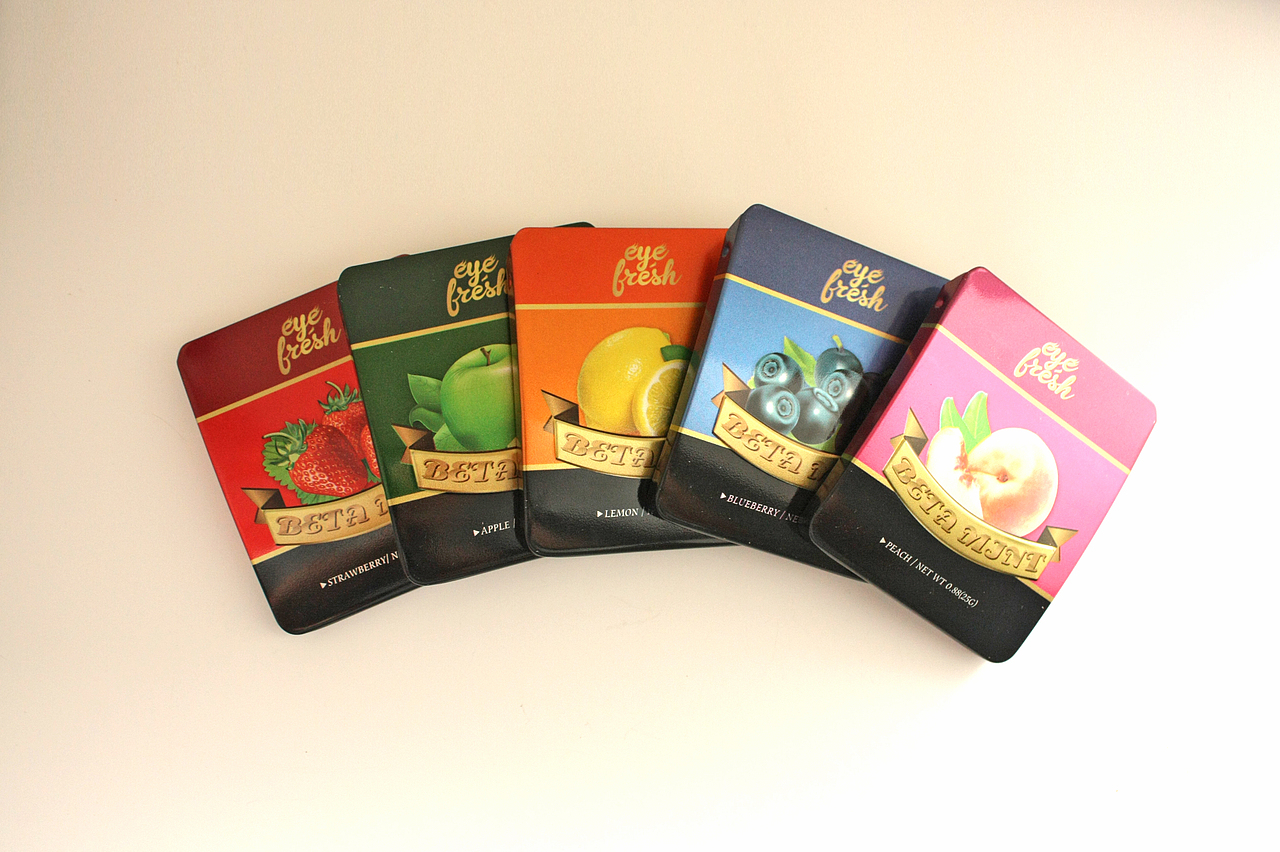 眼睛渴了糖果盒子