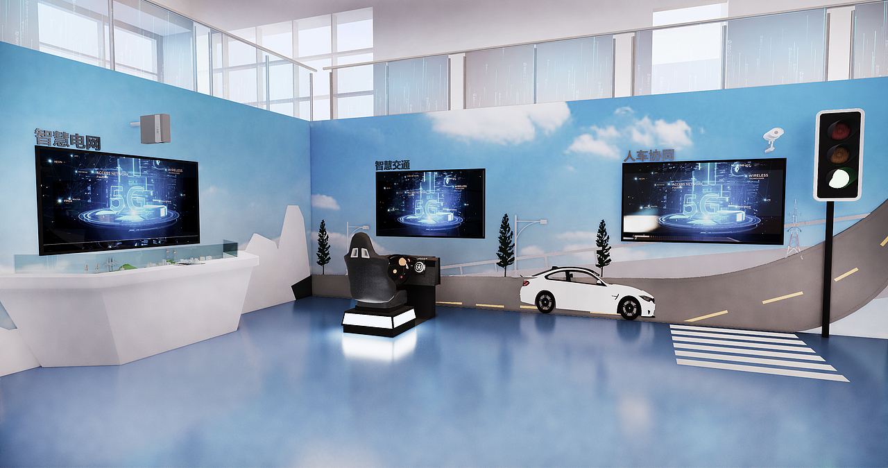 科技展廳空間·改造項(xiàng)目一（圖ZMjA0MjY2Nzc2） - 展陳設(shè)計 - 站酷設(shè)計師燈鯊原創(chuàng)素材 - 站酷ZCOOL