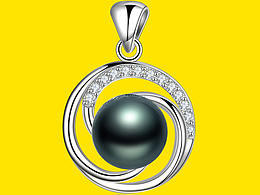 珠宝修图 后期 吊坠