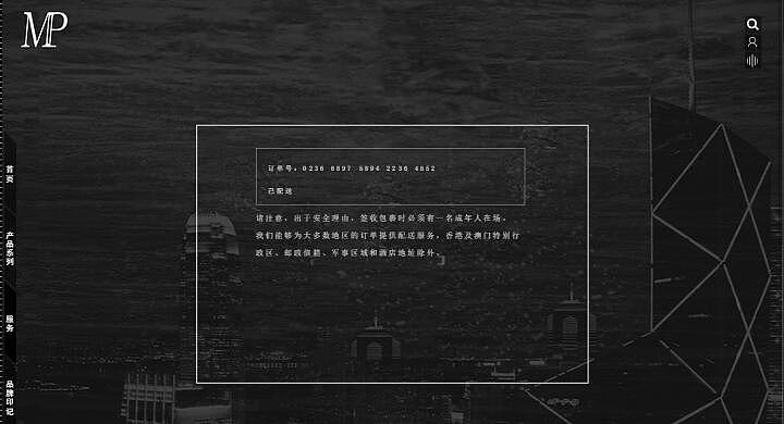 MASTER PACE(佩斯)珠宝网页设计