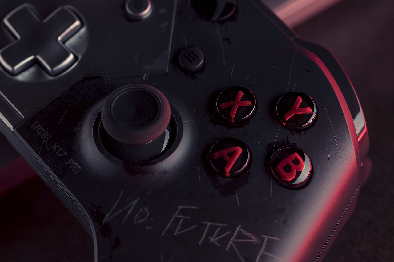 xboxones赛博朋克手柄