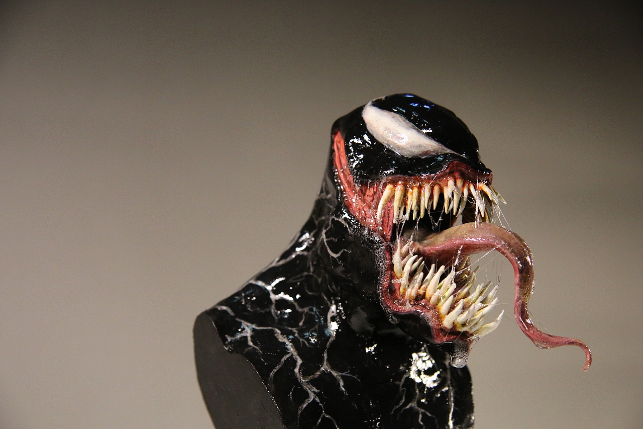 毒液:致命守护者;venom 胸像